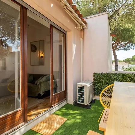 Cap Cozy Air-conditioned With Terrace And Pool * アグド