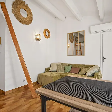 Cap Cozy Air-conditioned With Terrace And Pool 別荘